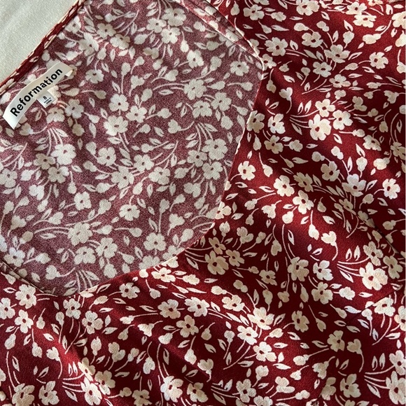 Reformation Olencia Dress in Flower Girl - Picture 10 of 16